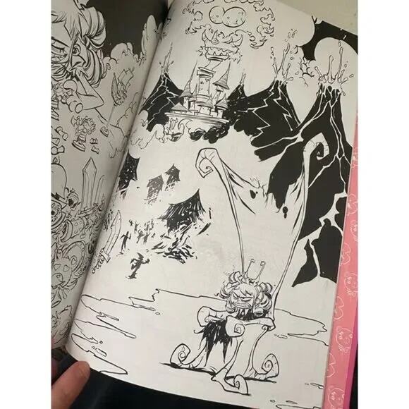 I Hate Fairyland Book One Skottie Young HC Deluxe Includes Variant Covers Script - Picture 14 of 16